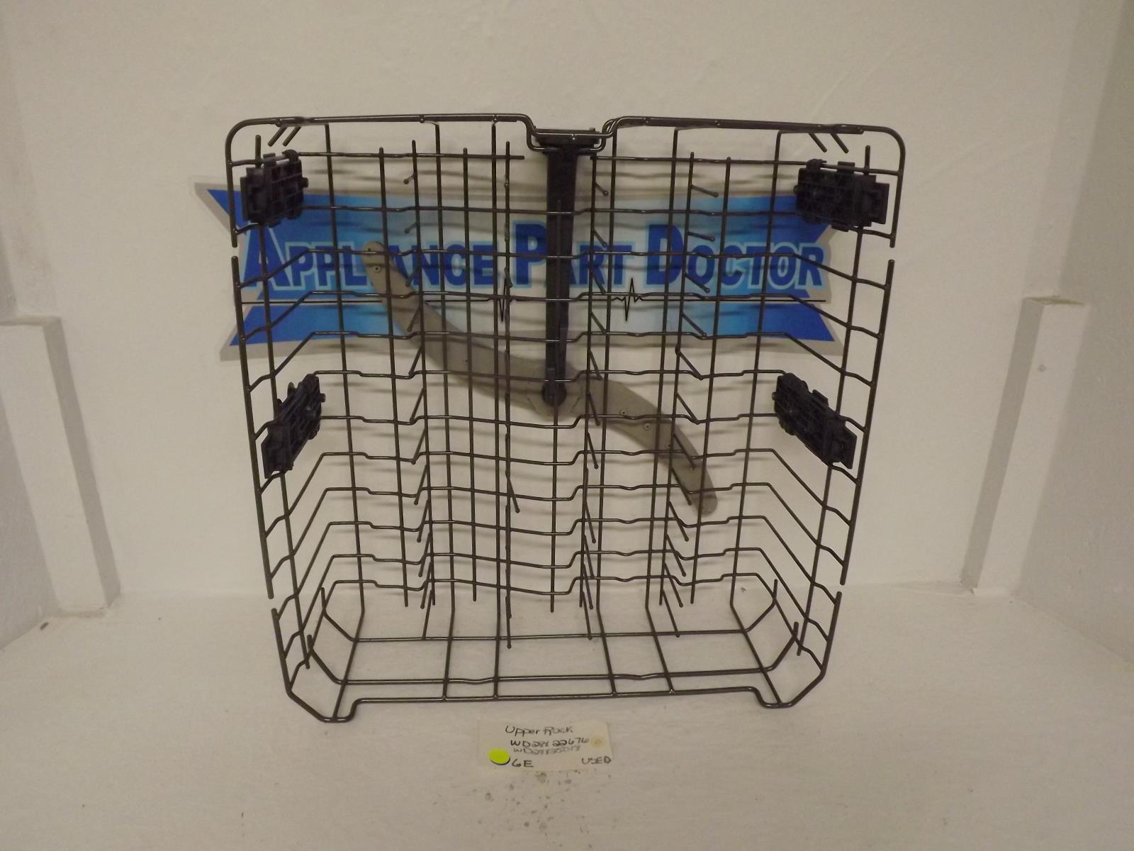 GE Dishwasher WD28X25018 WD28X22676 Upper Rack Used GE Dishwasher WD28X25018 WD28X22676 Upper Rack Used